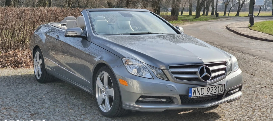 Mercedes-Benz Klasa E cena 93300 przebieg: 110000, rok produkcji 2013 z Warszawa małe 742